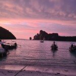 Loh Dalum Beach , Phi Phi, Tailandia